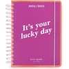 image:imageKate Spade New York Daily Planner 20242025 Large Planner August 2024  December 2025 Hardcover Spiral Planner Weekly Planner with Monthly Calendar Stickers amp Pockets Your Lucky DayYour Lucky Day