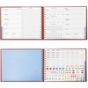 image:imagekate spade new york Horizontal Daily Planner 2026 Medium Agenda JanuaryDecember 2026 Hardcover Weekly and Monthly Spiral Planner with Stickers Mostly on Time