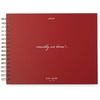 image:imagekate spade new york Horizontal Daily Planner 2026 Medium Agenda JanuaryDecember 2026 Hardcover Weekly and Monthly Spiral Planner with Stickers Mostly on Time