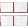 image:imagekate spade new york Horizontal Daily Planner 2026 Medium Agenda JanuaryDecember 2026 Hardcover Weekly and Monthly Spiral Planner with Stickers Mostly on Time