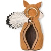 image:imagekate spade new york Womens Novelty Bag CharmBiscotti Ginger Fox Coin Purse Critter