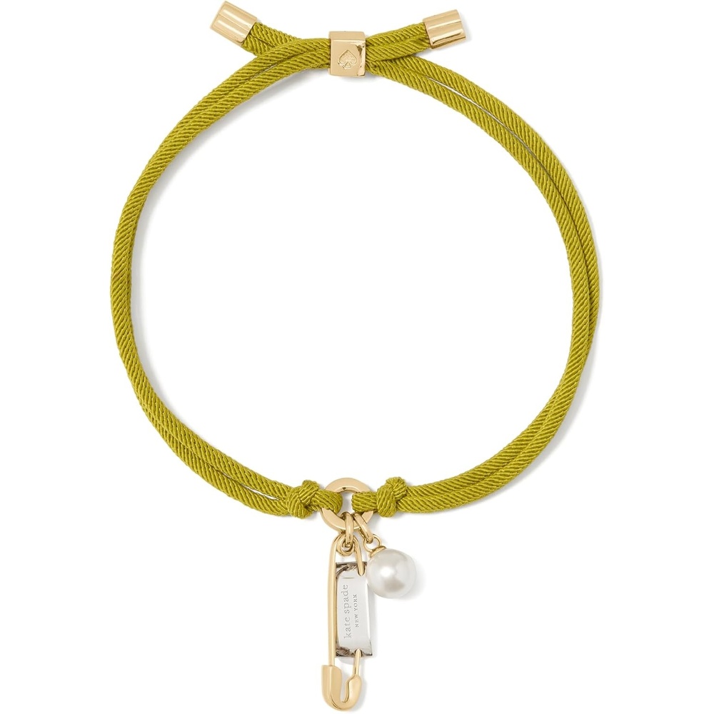 image:imagekate spade new york womens Bits and Baubles Cord BraceletMixed Metal Sam Tag