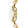 image:imagekate spade new york Monroe JewelryInspired Womens Watch with Stainless Steel BraceletGoldPink Floral