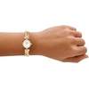 image:imagekate spade new york Monroe JewelryInspired Womens Watch with Stainless Steel BraceletGoldPink Floral