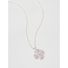 image:imagekate spade new york womens Spade Flower Mini PendantClearSilver