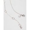 image:imagekate spade new york womens Spade Flower Mini PendantClearSilver