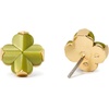 image:imagekate spade new york womens Spade Flower StudsLight Green