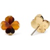 image:imagekate spade new york womens Spade Flower StudsTortoise