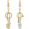 image:imagekate spade new york womens Bits and Baubles EarringsCreamMixed Metal Linear