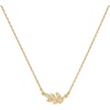 image:imagekate spade new york womens Gifting PendantClearGold Turning Over A New Leaf
