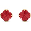 image:imagekate spade new york womens Spade Flower StudsRed