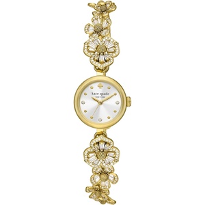 image:imagekate spade new york Monroe JewelryInspired Womens Watch with Stainless Steel BraceletGold Floral