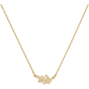 image:imagekate spade new york womens Gifting PendantClearGold Turning Over A New Leaf