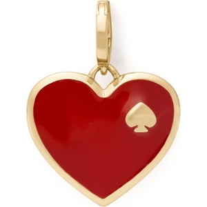 image:imagekate spade new york womens One In A Million CharmRed Spade Heart