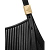 image:imagekate spade new york Deco Fine Grain Leather Tulip TotePleated Black
