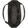 image:imagekate spade new york Deco Fine Grain Leather Tulip TotePleated Black