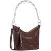 image:imagekate spade new york Halo Fine Grain Leather Leather Mini Chain Shoulder BagHot Fudge Suede