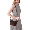 image:imagekate spade new york Halo Fine Grain Leather Leather Mini Chain Shoulder BagHot Fudge Suede