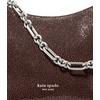 image:imagekate spade new york Halo Fine Grain Leather Leather Mini Chain Shoulder BagHot Fudge Suede