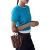 image:imagekate spade new york Halo Suede Mini BucketHot Fudge Embellished Suede
