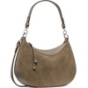 image:imagekate spade new york Liv Denim Suede Small East West ShoulderDriftwood Suede