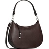 image:imagekate spade new york Liv Pebbled Leather ShoulderHot Fudge