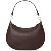 image:imagekate spade new york Liv Pebbled Leather ShoulderHot Fudge