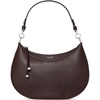 image:imagekate spade new york Liv Pebbled Leather ShoulderHot Fudge