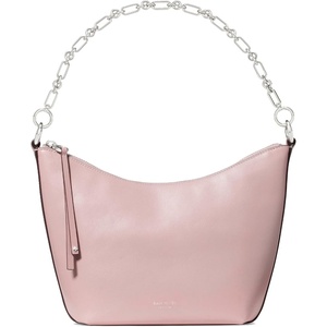 image:imagekate spade new york Halo Fine Grain Leather Chain Shoulder BagSmokey Petal