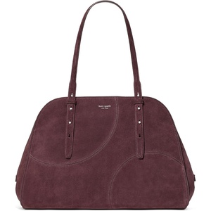 image:imagekate spade new york Womens Pebbled Leather Maise CarryallBlackberry Jam Suede