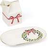 image:imagekate spade new york Be Jolly Holiday Collection Mug Set 2PieceMilk  Cookie Plate Set