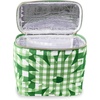 image:imagekate spade new york Insulated Lunch Tote Small Lunch Cooler Thermal Bag with Double Zipper Close and Carrying Handle Green Daisy GinghamDaisy Gingham