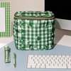 image:imagekate spade new york Insulated Lunch Tote Small Lunch Cooler Thermal Bag with Double Zipper Close and Carrying Handle Green Daisy GinghamDaisy Gingham