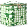 image:imagekate spade new york Insulated Lunch Tote Small Lunch Cooler Thermal Bag with Double Zipper Close and Carrying Handle Green Daisy GinghamDaisy Gingham