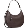 image:imagekate spade new york Liv Pebbled Leather Large ShoulderHot Fudge