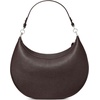 image:imagekate spade new york Liv Pebbled Leather Large ShoulderHot Fudge
