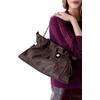 image:imagekate spade new york Womens Rio Large Clutch BagHot Fudge Suede Dot