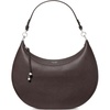 image:imagekate spade new york Liv Pebbled Leather Large ShoulderHot Fudge