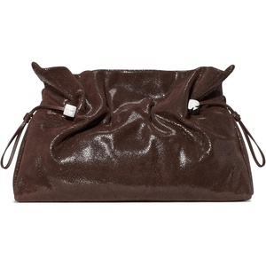 image:imagekate spade new york Womens Rio Large Clutch BagHot Fudge Suede Dot