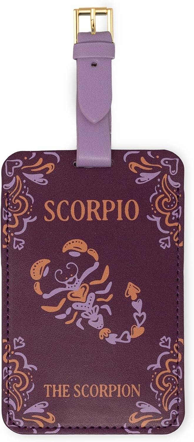 image:imagekate spade new york Astrology Luggage Tag Set of 2 AquariusScorpio