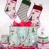 image:imagekate spade new york Decorative Metal Tins with Lids 3 Piece Nesting Set Small Medium amp Large Christmas Cookie Containers Perfect for Gift Giving and Holiday Parties Holiday Party