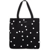image:imagekate spade new york Canvas Tote Bag for Women Cute Tote Bag for Teacher Canvas Beach Bag Book Tote with PocketEnchanted Dot