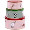 image:imagekate spade new york Decorative Metal Tins with Lids 3 Piece Nesting Set Small Medium amp Large Christmas Cookie Containers Perfect for Gift Giving and Holiday Parties Holiday Party