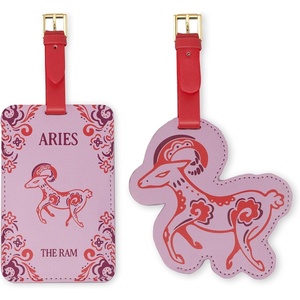 image:imagekate spade new york Astrology Luggage Tag Set of 2 AquariusAries