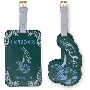 image:imagekate spade new york Astrology Luggage Tag Set of 2 AquariusCapricorn