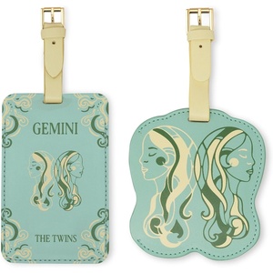 image:imagekate spade new york Astrology Luggage Tag Set of 2 AquariusGemini
