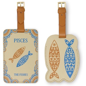 image:imagekate spade new york Astrology Luggage Tag Set of 2 AquariusPisces
