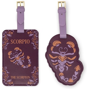 image:imagekate spade new york Astrology Luggage Tag Set of 2 AquariusScorpio