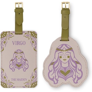 image:imagekate spade new york Astrology Luggage Tag Set of 2 AquariusVirgo