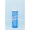 image:imagekate spade new york 24 oz Acrylic Tumbler Watercolor DitsyBlue